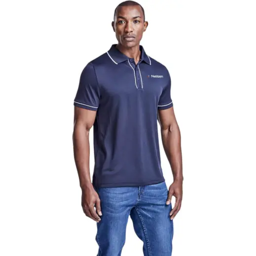 Mens Osaka Golf Shirt Model